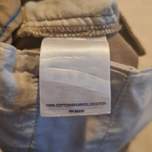 Lands' End boys size 7 tan adjustable waist chino pants, VGUC - Picture 6 of 6